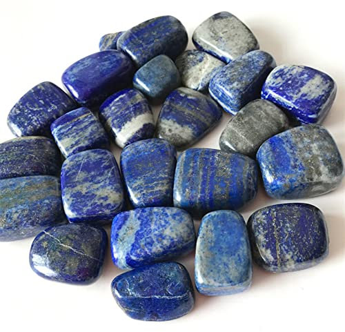 CZAOINCU 20-45mm Naturel Grand Lapis Lazuli Gravier Cristal Original Pierre Granule Fish Tank Fleur Aménagement Paysager Décoration 1000g Collecte à Domicile