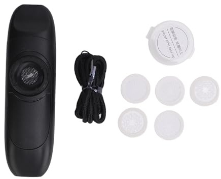ABS Plast Kazoo Flute Musikblåsinstrument, Livfull Tillägg Till Ensemble för Framförande (BLACK)