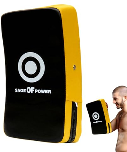 Tappetino da allenamento per kickboxing, scudo curvo da boxe, guanto da boxe resistente, bersaglio di blocco durevole, attrezzatura per allenamento di boxe per ragazzi ragazze adulti arti marziali