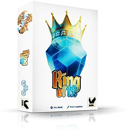 Corax Games King of 12 Schnelles Kartenspiel mit Würfel Deutsch