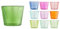 H&H Set 10 Portatealight, Vetro, Colori Assortiti, 7.5cm