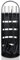 XMTECH 5 Teilig Kaminbesteck Set Kamingarnitur Kaminzubehör Metall Modern Design für Küche Haushalt, Kaminwerkzeug inkl. Besen Schaufel Schürhaken Zänge und Ständer mit Sichtschutz, Schwarz (5 Teilig)