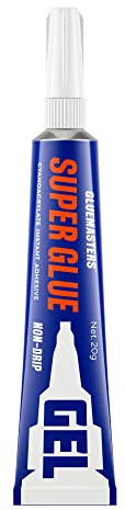 Professional Grade Cyanoacrylate (CA) Super Glue by Glue Masters with Variable Viscosity Adhesive for Plastic, Wood & DIY Crafts (20GR Gel)