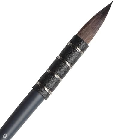 Winsor & Newton 5011500 Pinceau synthétique Professionnel Aquarelle écureuil synthétique n°0