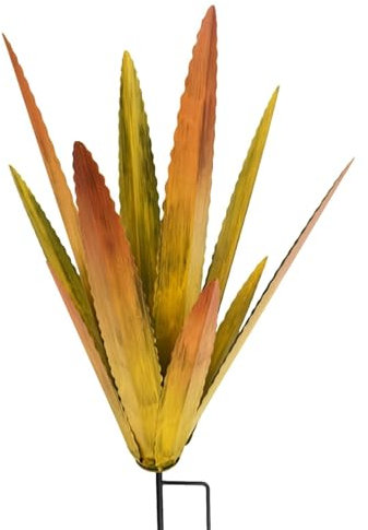 Tequila Scultura rustica | Figurine di piante di agave in metallo | Decorazione artistica da giardino Scultura Statua per la casa Decorazione da giardino Ornamenti da cortile