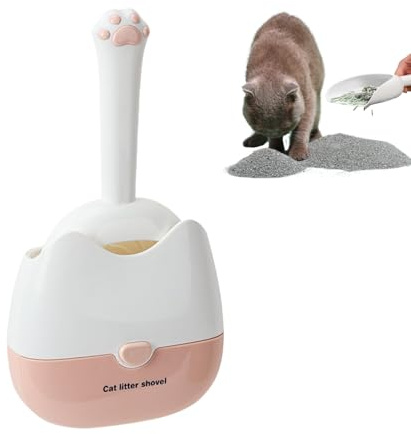 Pelle à litière pour Chat | Trottinette à litière Murale en Maille Fine pour Voyage, Chiot, Cheval, Jardin, Appartement, Parc
