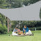 LOVE STORY Sonnensegel 4x4m Wasserdicht Rechteckig Hellgrau Sonnenschutz Windschutz Segel PES Polyester,95% UV-Schutz für Außenbereich, Terrasse, Balkon, Garten