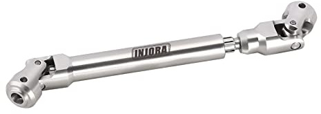 INJORA Eje de Transmisión Acero Inoxidable Servicio Pesado para Axial SCX10 90046 AXI03007 TRX4 Redcat Gen8 1/10 RC Coche Crawler Upgrade