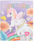 Depesche 13394 Ylvi Create Your Unicorn - Malbuch mit 13 Seiten zum Gestalten von Einhorn Motiven, inkl. 1 Doppelseite Sticker