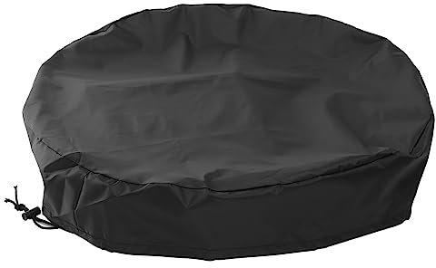 LIOOBO Cubierta para Barril De Lluvia Cordón Ajustable Funda Protectora De Oxford para Cubos De Uso Exterior y Patio