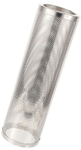 SUPVOX Malla para Estufa de Acero Inoxidable 45 CM de Altura Cubierta Protectora de Chimenea Antihumedad para Estufas de Leña y Calefacción Rural Rejilla Metálica Resistente para
