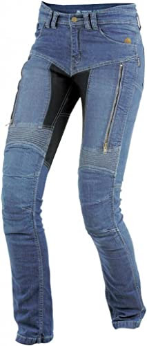 Trilobite Parado Blue Damen Motorradjeans (Blue,30/32)
