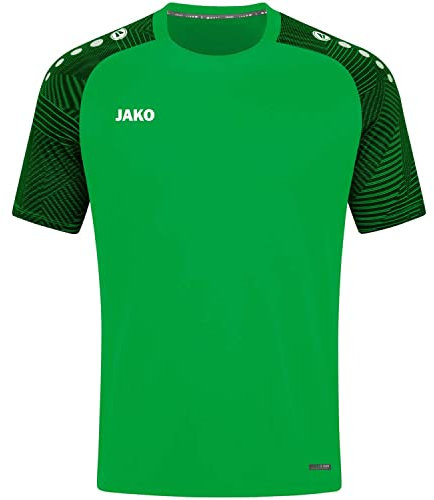 JAKO Herren T-Shirt Performance, Soft Green/Schwarz, 3XL