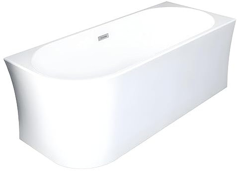 Vente-unique-Vasca angolare 201 L 150 x 75 x 59 cm Acrilico Bianco - Angolo a destra - PONTICOLA
