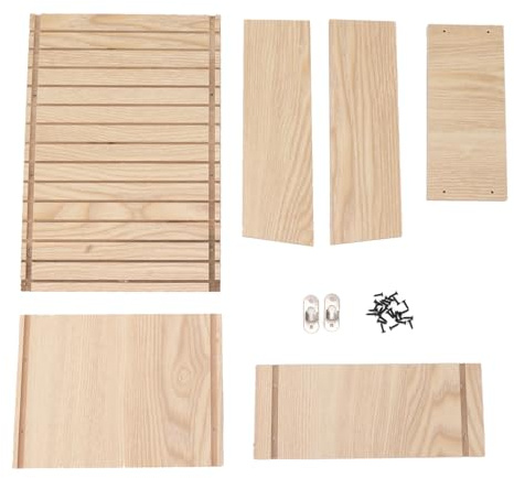 JUOPZKENN Bat House for Outside Large Chambers Bat Box Kit for Outdoors and Trees Perfectly Designed to Attract Bats Easy for Bats to Land and Roost