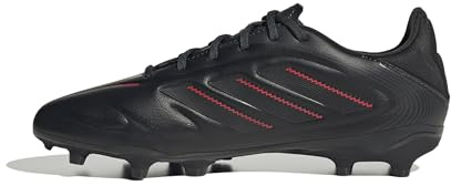 adidas Unisex niños Copa Pure III League FG/MG Football Boots Kids, Core Black/Carbon/Lucid Red, 30 EU
