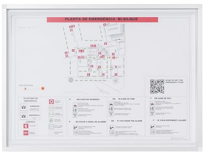 Bi-Office Porta-documenti da esposizione per poster New Generation A9, formato carta A3, cornice in alluminio