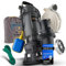 WARRIOR® Schneidradpumpe, Fäkalienpumpe 1500W mit 20M - 2Gewebeschlauch, HydroVortex X7 Schneidwerk, inkl. Tragetasche