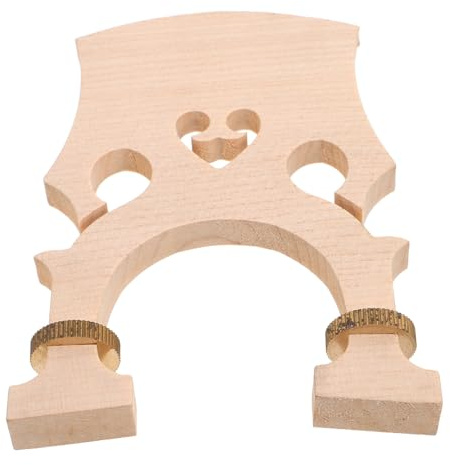 BESTonZON European Maple Cello Bridge Height Adjustable Low Tall for Musical Instruments