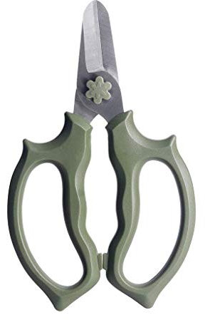 Tijeras de podar para jardín Tijeras para Flores de jardín Herramientas para podar Ramas Tijeras de Acero Inoxidable de Cabeza Ancha Tijeras multifuncionales Herramientas de floristería de Color Rosa