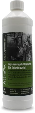 AttraTec FeedOptimizer C, näringsrikt kompletteringsfoder för alla hjortvilt, innehåll 1,2 kg