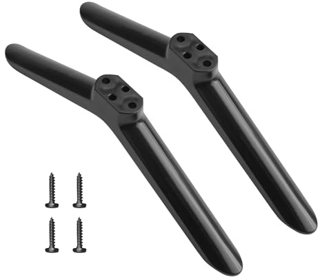 1 Pair TV Feet Replacement,Universal TV Legs for 40in to 43in TVs,Easy to Install,with 4pcs Install Screws,Replacements Stand for LCD LED Flat Screen TVs