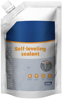 Relleno líquido para concreto - 500 ml. Adhesivo impermeabilizante de alta resistencia para concreto. Pasta de reparación penetrante. Compuesto de unión duradero. | Sellador de grietas para cemento de