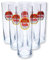 Früh Kölsch Biergläser/Gläser/Stangen Set - 6x 0,2l
