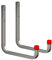2 x 250mm Extra Large Storage Wall Hooks 40kg Galvanised Steel, Ladders & Tools