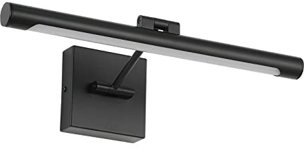 Joosenhouse - Lámpara de pared LED de 16,5 pulgadas de largo con tubo de iluminación giratorio, luces de marco para pinturas de 9 W (50 W Eqv.) Conexión cableada 3 000 K