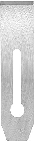 Hoja de Cepillado Manual HSS de 44 Mm / 51 Mm Hoja de Cepillado Manual para Carpintero Carpintería Blanco Plateado(Cuchilla cepilladora 51mm)