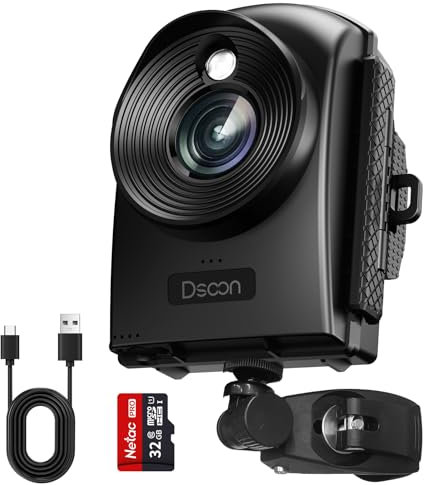 Dsoon Time Lapse Camera, 1080P FHD Construction Site Outdoor Camera, 180-Day Standby, 110° Wide Angle & 2.4 LCD Screen, IP66 Waterproof, Multiple Modes, Includes 64GB TF Card
