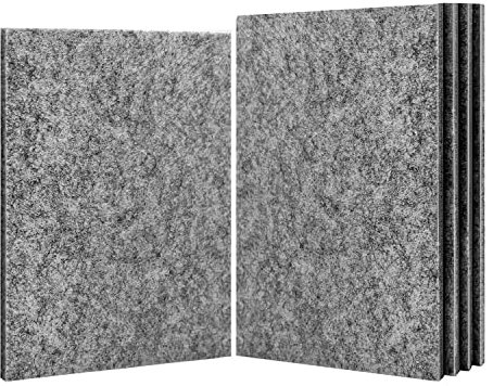 Carlgelrag Deslizadores de Fieltro Autoadhesivos para Sillas, Deslizadores de Fieltro para Sillas de 5 Mm de Grosor para Muebles, Suelos, Patas de Sillas, Paquete de 4