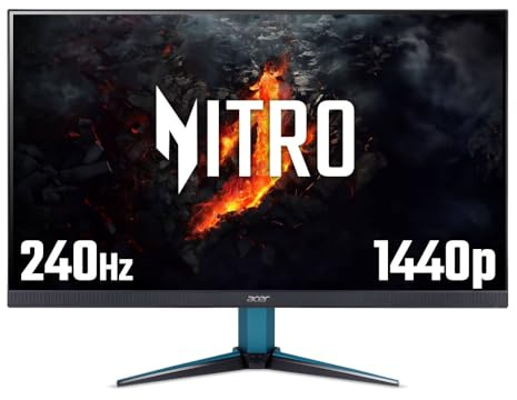 acer Nitro VG272UW2 27 IPS Quad HD 240Hz 0.5ms Gaming Monitor with Speakers