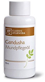 Classic Ayurveda - Bio Gandusha Mundpflegeöl - 100 ml - Zur Mundspülung und Ölziehen