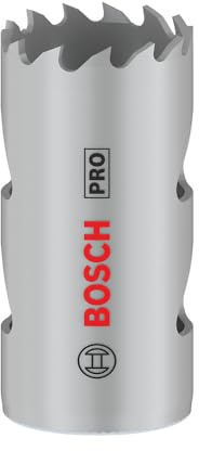 Bosch 1x Sierra de corona PRO Multi Material (para Madera blanda, Cartón-yeso, Ø 25 mm, Professional Accesorios Taladro)