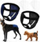2 Pack Hundewindeln für Hündinnen Mit 16 Hygienepad,Wiederverwendbare Läufigkeitshose für Monatsblutung,verstellbarwaschbar hundewindeln,Schwarz und blau (M)