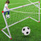 LANTRO JS Indoor Outdoor Mini Children Football Soccer Goal Post Net Set with Ball Pump Kids Sport 2022 World Cup(106cm)