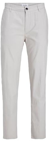 JACK & JONES Jpstace Jjsummer Pantalon en Lin mélangé Sn pour Homme, Vaisselle/Détails : mélange, 32 W/34 L