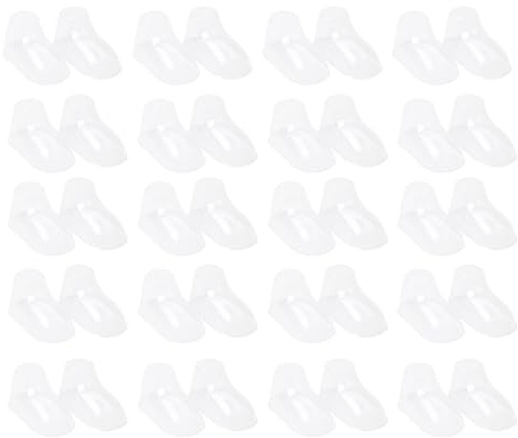 COHEALI Support À Chaussures Transparent pour Pieds De Bébé 100 Pièces Moldes pour Chaussures De Tout-Petits Prolongeant La Durée De Vie des Chaussures