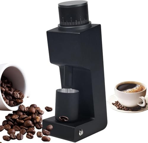 Grinder de café électrique Professionnel avec Une bavure Conique 38 mm et Un Ajustement sans étape - 30 g de précision Unique pour l'espresso, Verser, la Presse française, l'infusion à Froid |
