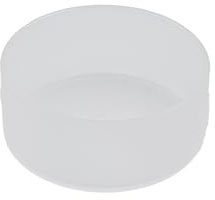 Teelichthalter für Maxi-Teelichter aus feuerfestem satinierten Glas Ø 62 x 25 mm, Innen Ø 60 mm