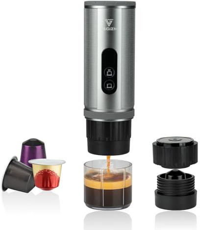 Vagizm Portable Espresso Machine,Electric Travel Coffee Maker
