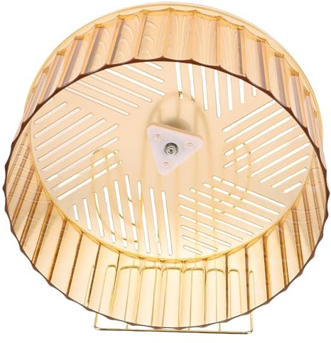 FRCOLOR Hamster Laufrad Mit Stabilem Stand Rattenrad Für Chinchillas Und Kleintiere Leises Design Für Käfige Fördert Aktivität Und Spielspaß Zufällige Farben