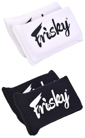F Fityle Protège-Mains en Gel de Boxe, protège-jointures, Coussinets de Protection, enveloppes en Gel, rembourrés pour Les Sports de karaté Sanda, Noir et Blanc