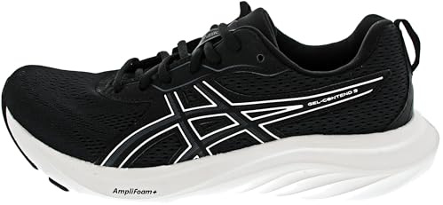 ASICS Herren Gel-Contend 9 Sneaker, Black White, 44 EU