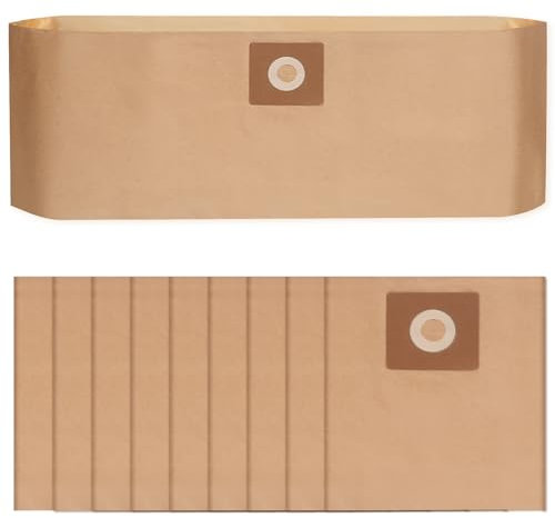 10 Papierfilterbeutel für Bosch AdvancedVac 20 Ersatzteil 2609256F33