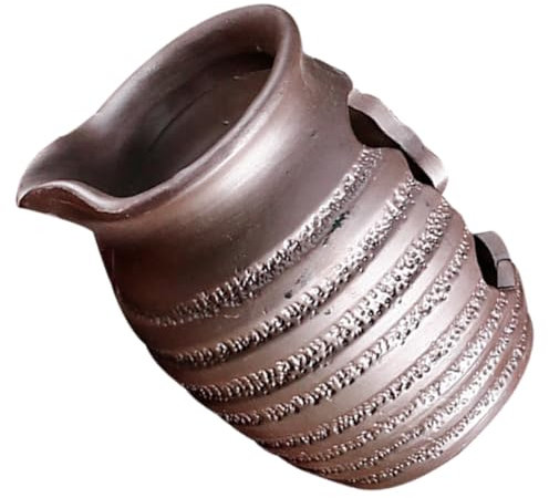 ABOOFAN Ceramic Spitter Garden Water Feature Spitter Ceramic Pot Decoration for Outdoor Diy Water Fountain Making