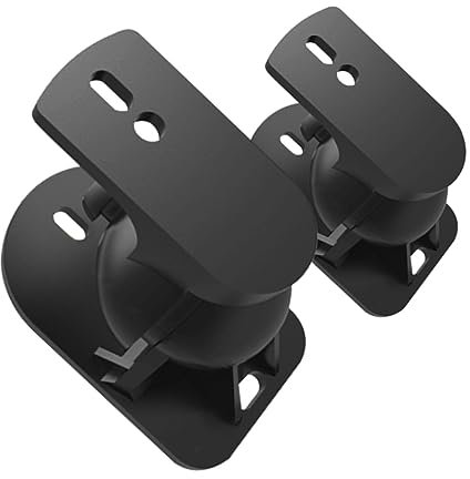 SHINEOFI 1 Paio per Altoparlanti Surround per Casse Elegante e Facile Installare Kit Incluso per Cinema Domestico e Satellitari