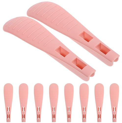BESPORTBLE Supporti per Spalle Grucce in Plastica 40 Pezzi, Protezione Antiscivolo senza Residui per Vestiti, Adatti per Lavanderie e Viaggi